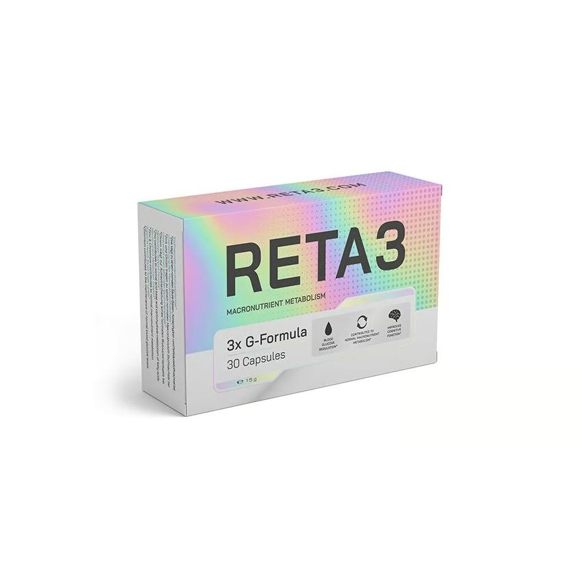 Reta3 verpakking met 30 capsules